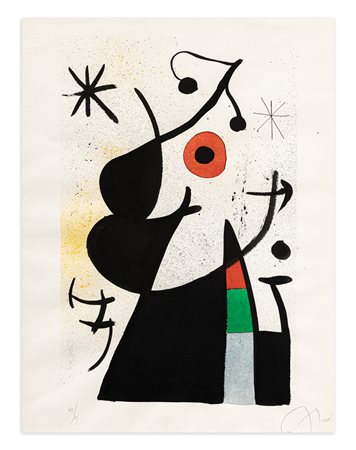 JOAN MIRÒ (1893-1983) - Senza Titolo
