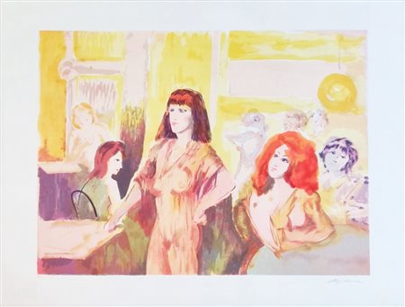 SASSU ALIGI Milano 1912-Spagna 2000 “Attesa” 