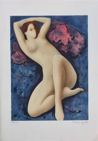 BONNEFOIT ALANIN Parigi 1937 “Nudo sdraiato” 