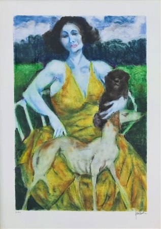 SQUILLANTINI REMO Stia 1920-Firenze 1996 “Senza titolo” 