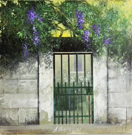 CANCOGNI AGOSTINO Lucca 1950 “Il cancello” 