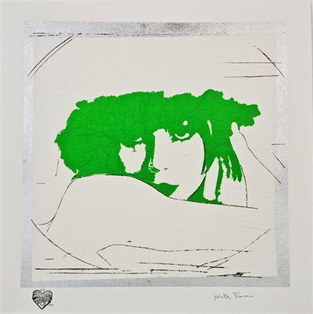 FIORONI GIOSETTA  Roma 1932 “Doppio liberty verde luminoso” 