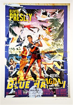 ROTELLA MIMMO Catanzaro 1918-Milano 3006 “Blu Hawaii” 