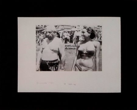 SARENCO (ISAIA MABELLINI) Brescia 1945-2017 “Poetical licence” 