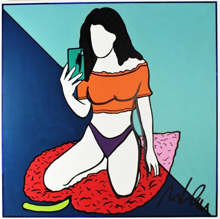 LODOLA MARCO Pavia 1955 “Pin up” 