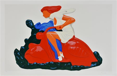 Plumcake SENZA TITOLO serigrafia su carta, cm 70x100; es. 154/200 firma