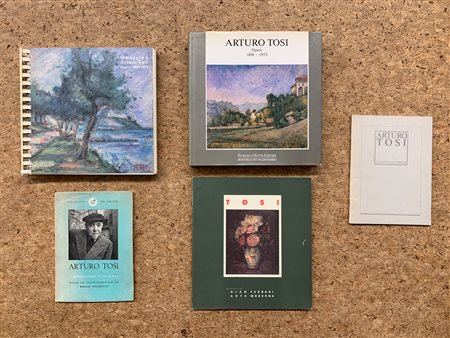 ARTURO TOSI - Lotto unico di 5 cataloghi