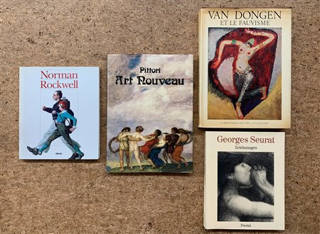 GRANDI MAESTRI DEL XIX E XX SECOLO - Lotto unico di 4 cataloghi