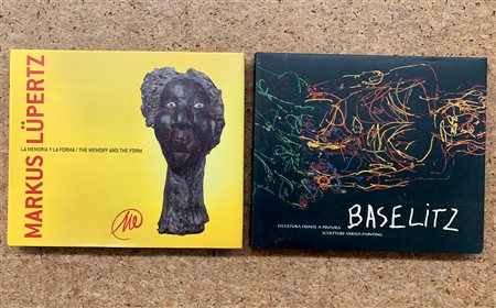 ARTISTI INTERNAZIONALI (BASELITZ E LÜPERTZ) - Lotto unico di 2 cataloghi