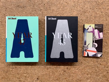 ART BASEL, BASILEA - Lotto unico di 3 cataloghi