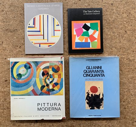 PITTURA MODERNA - Lotto unico di 4 cataloghi
