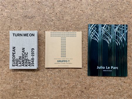 ARTE CINETICA - Lotto unico di 3 cataloghi