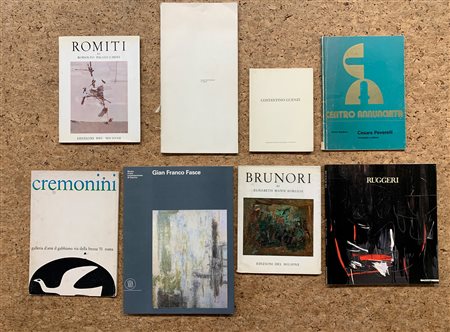 INFORMALE E REALISMO ESISTENZIALE - Lotto unico di 8 cataloghi