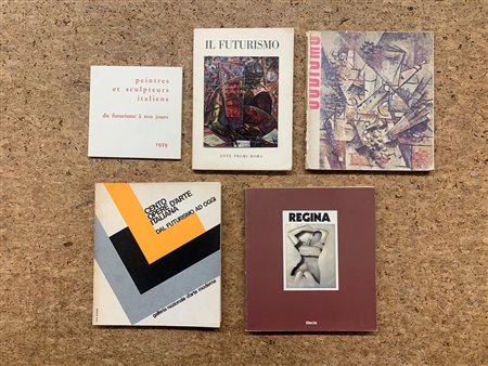 FUTURISMO E CUBISMO - Lotto unico di 5 cataloghi