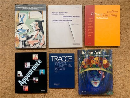 COLLETTIVE DI ARTE ITALIANA DEL DOPOGUERRA - Lotto unico di 6 cataloghi
