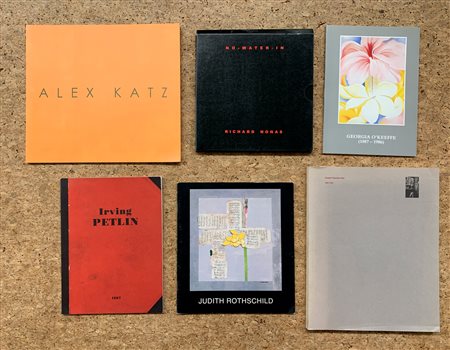 ARTISTI INTERNAZIONALI DEL XX SECOLO - Lotto unico di 6 cataloghi