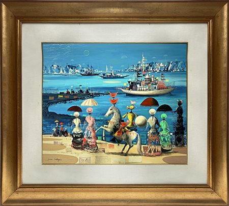 Calogero, Jean (Catania 1922-Acicastello 2001)  - Scena fant