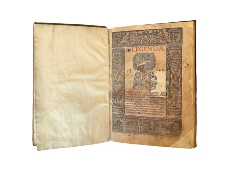 Legenda  18x25 cm Opus aureum quod Legenda Sanctorum vulgo n