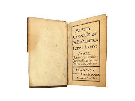 De Re Medica. Libri Octo.  7x12 cm Item. Q. Sereni Samonici 