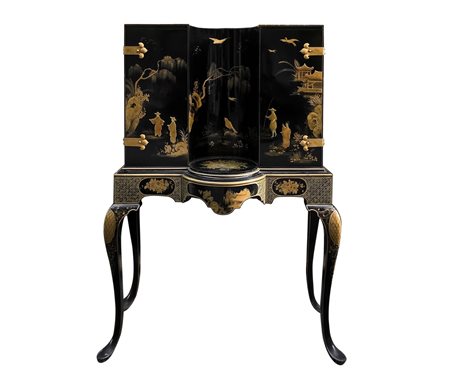 Mobile con chimaserie due corpi  h cm 163, l 113 cm x p 57 c