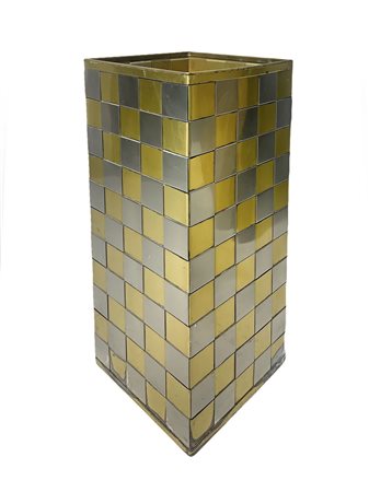 Portaombrelli nello stile di Romeo Rega  H 48 cm, base 21x21