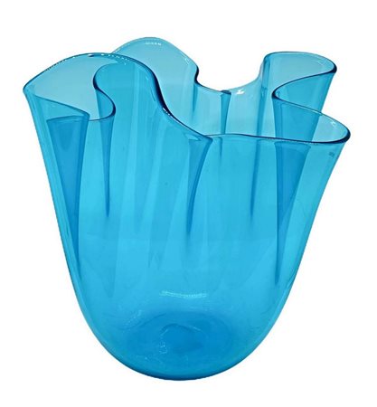 Venini modello Fazzoletto   H 25 cm Vetro Produzione Venini,