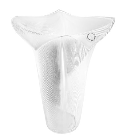 Tyra Lundregren per Venini (1:Principale) - Vaso con lavoraz