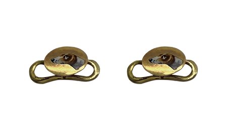 Polsini in oro   gr. 2,1 in oro giallo con disegno raffigura