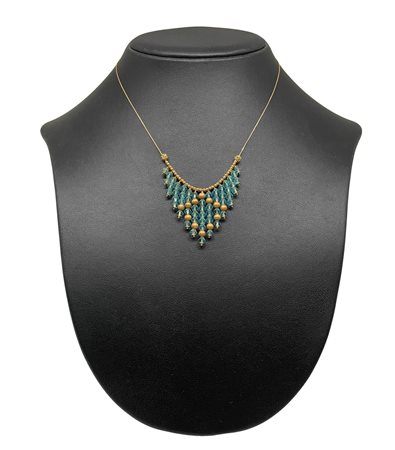 Collana in oro, 20th century  Gr.10,3 Lavorazione in oro gia