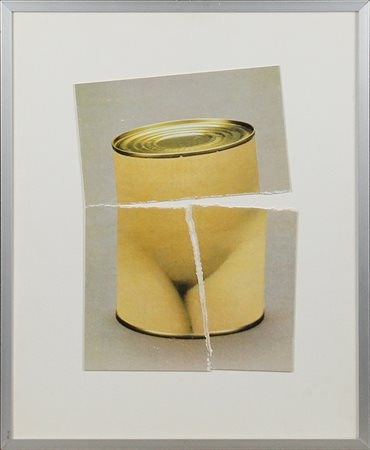Jiri Kolar, "Scatola spezzata con pube", Anni ‘70