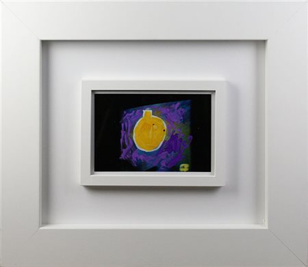 Mario Schifano, "Composizione giallo - viola", 1990 - 97