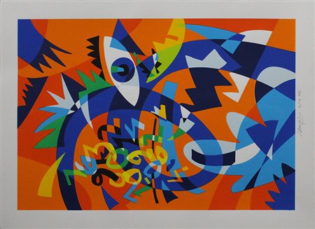 Ugo Nespolo,"Occhio", Anni '2000