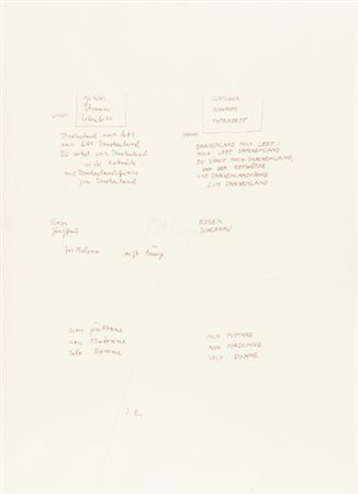 Joseph Beuys Senza titolo Quattro acqueforti di cm. 31x22 ciascuna su carta...