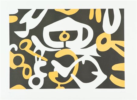 Carla Accardi Senza titolo Acquatinta di cm. 42x60, su carta di cm. 55X75,...