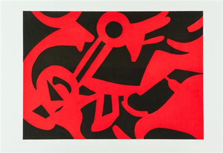 Carla Accardi Senza titolo Acquatinta di cm. 56x78, su carta di cm. 70x100,...