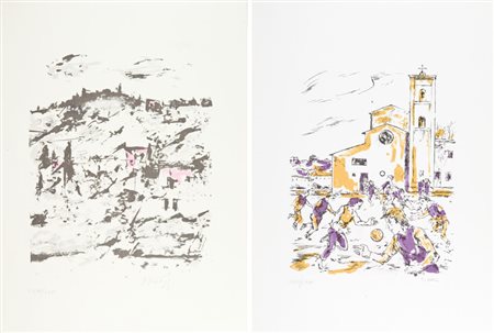 Scatizzi Sergio, Grazzini Renzo Lotto unico di due Opere - "Sergio Scatizzi",...