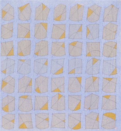 Franco Bruzzone Senza titolo Tecnica mista su tela, cm. 34,5x33 Etichetta:...