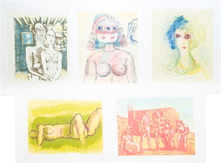 Artisti Vari (Bruno Cassinari, Giuseppe Migneco, Ennio Morlotti, Aligi Sassu,...