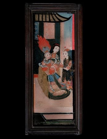 ACQUARELLO “CHINOISERIE” EUROPEO