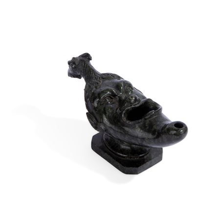 Lucerna dall'antico di provenienza romana, fine XVIII inizi del XIX secolo