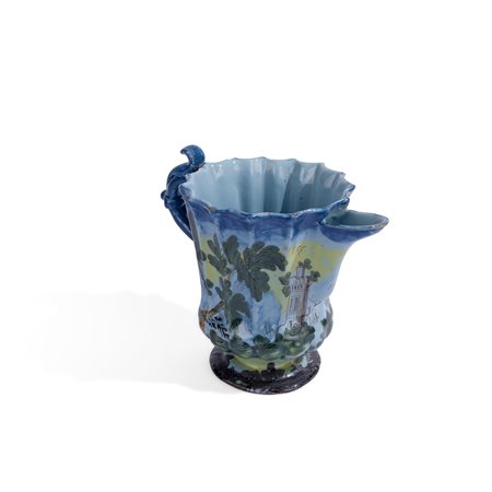 Caraffa Savona policroma, seconda metà del XVIII secolo