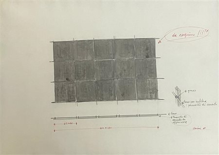 Giuseppe Uncini “Senza titolo” 1960