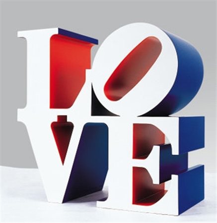 Robert Indiana (d’après) “Love Blue Red White”