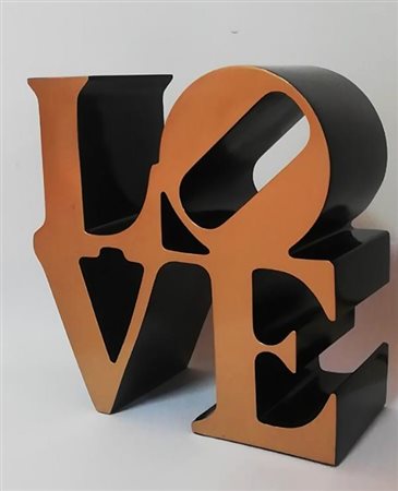 Robert Indiana (d’après) “Love Black Gold”