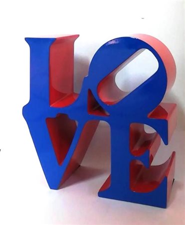 Robert Indiana (d’après) “Love Blue”