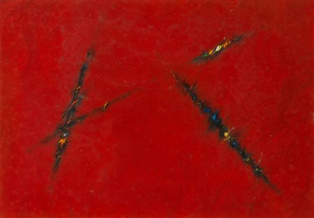 Luigi Boille “Composizione astratta” 1989