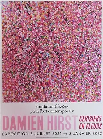 Damien Hirst “Cherry Blossoms” 2021