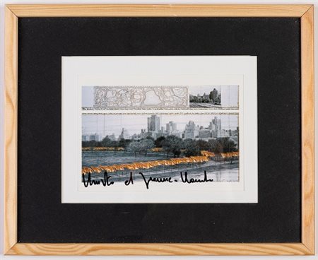 Christo e Jeanne Claude “The Gates, project for Central Park, New York City”