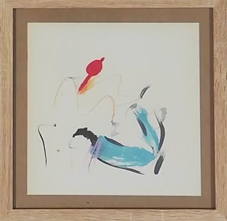 Sergio Dangelo "Senza titolo" 1960