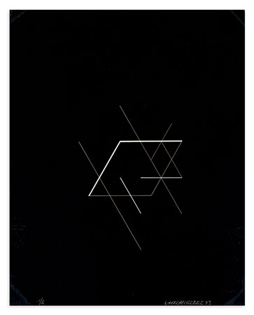 WOLFRAM ERBER (1939) - 16 parallelogramme N.13, 1973
